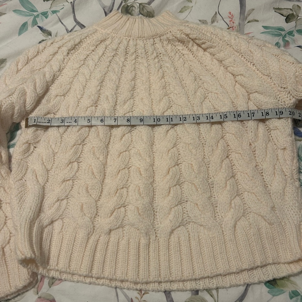 NWT Sezane Diego Cream Sweater - Picture 10 of 14